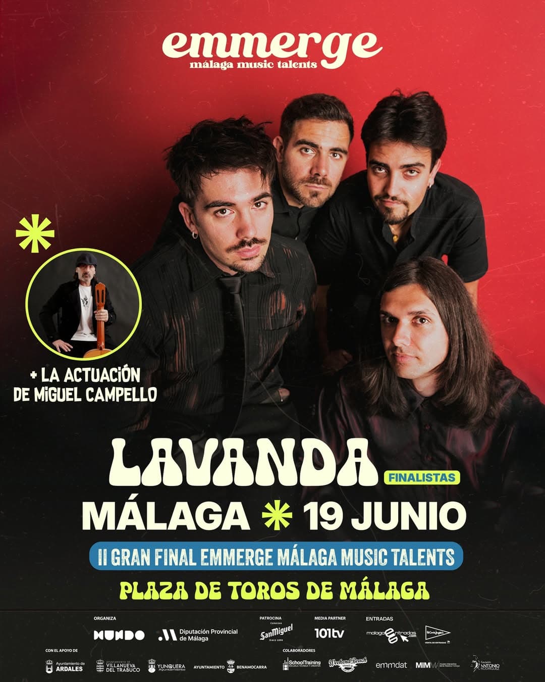 Final Emmerge Málaga en Plaza de Toros Malagueta
