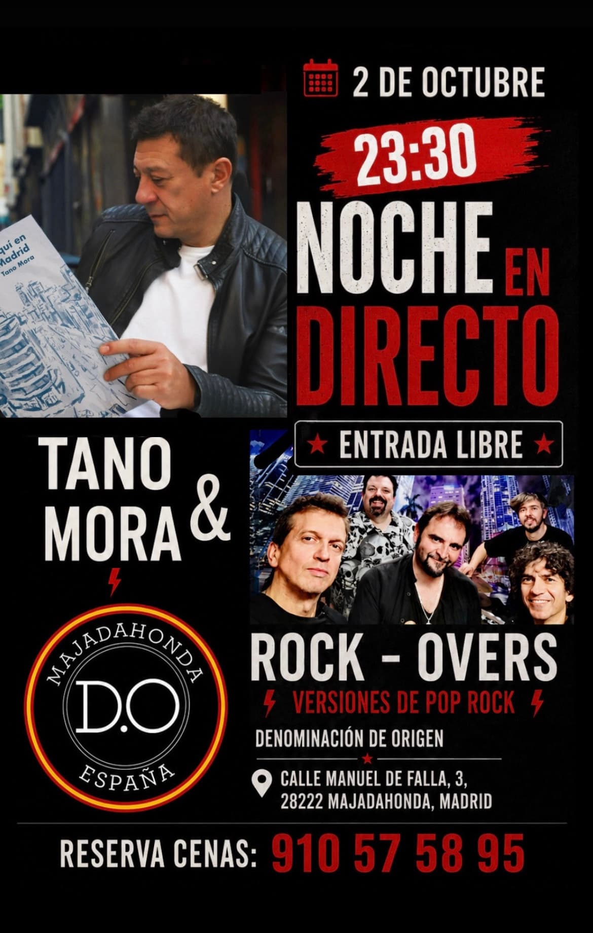 Tano Mora + Rock-Overs