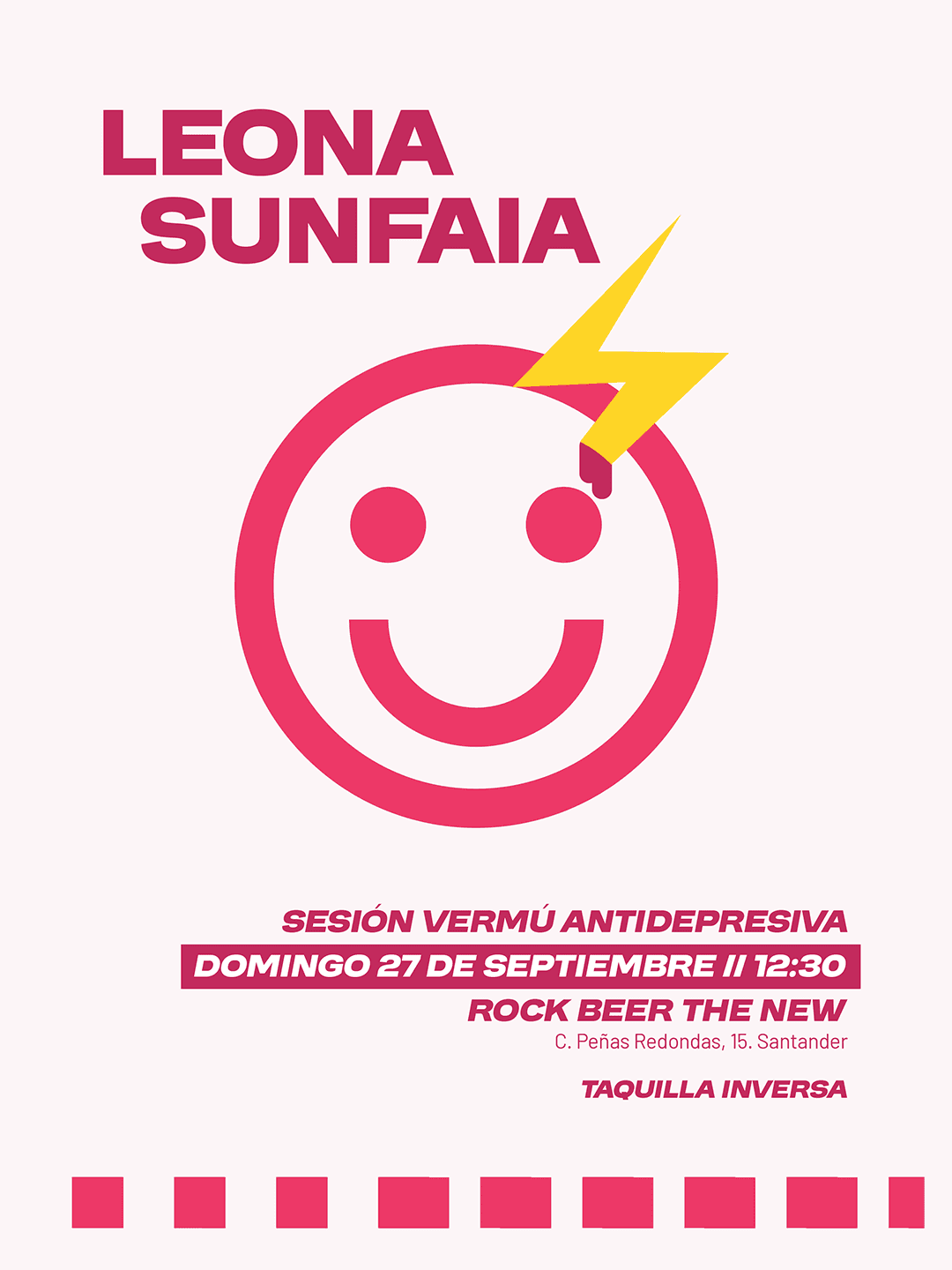 LEONA + SUNFAIA presentan la Sesión Vermú Antidepresiva en Santander