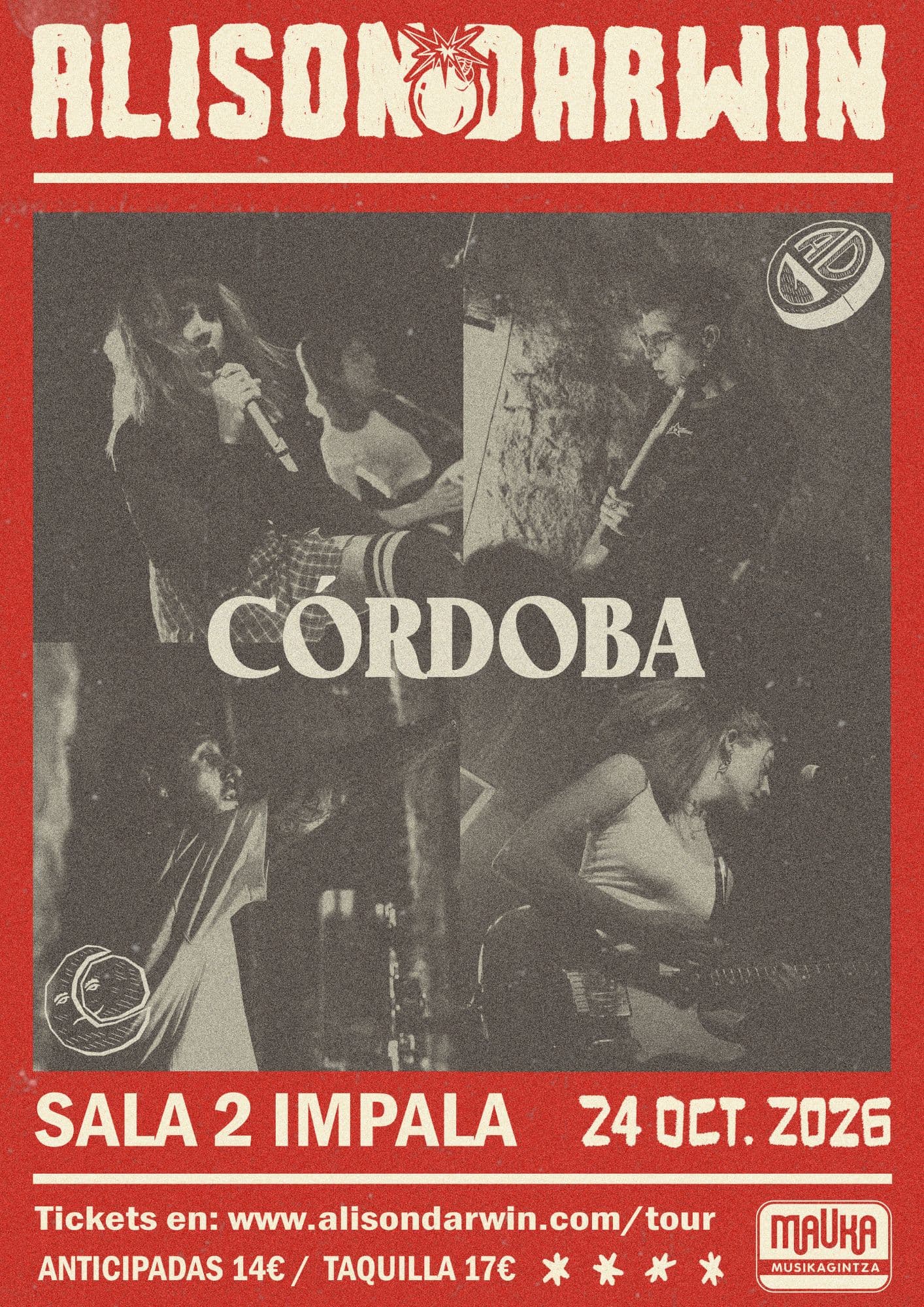 Concierto presentación en Córdoba
