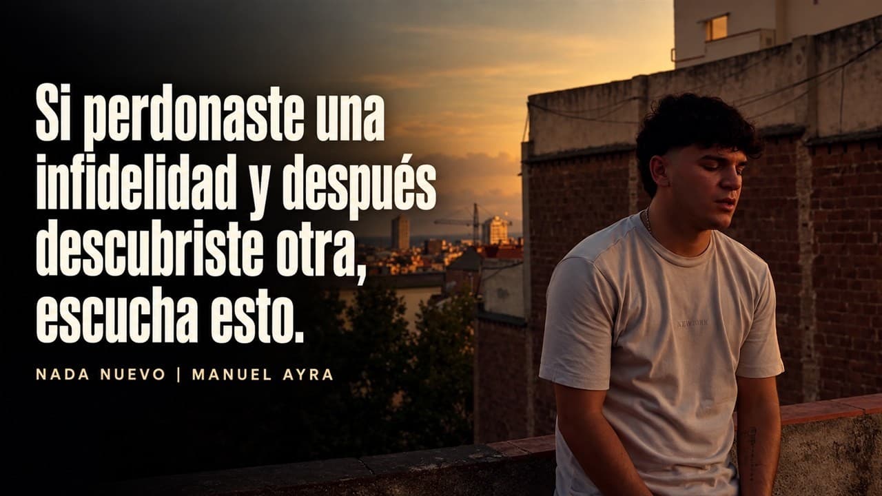 Fotograma del videoclip de «Nada Nuevo», de Manuel Ayra