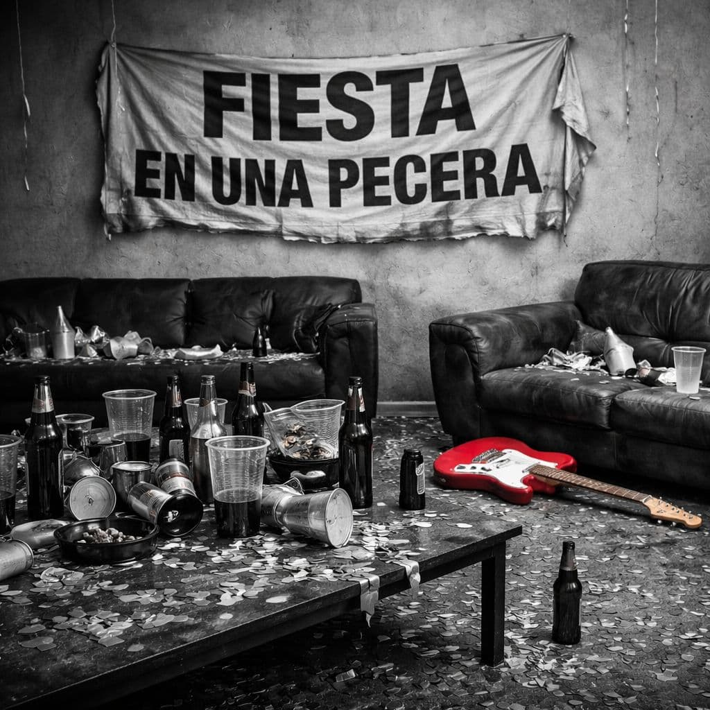 Fiesta en una pecera